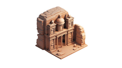A traditional temple structure element that adds cultural richness and historic appeal.
