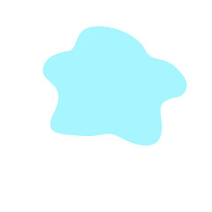 abstrack blue shape graphic design