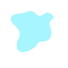 abstrack blue shape graphic design