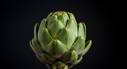 Obraz premium Emerald Enigma AI Generated