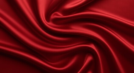 Obraz premium Crimson Currents AI Generated