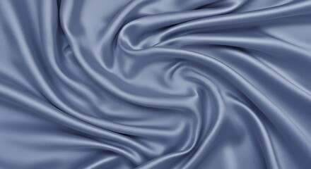 Obraz premium Silver Stream of Silk AI Generated