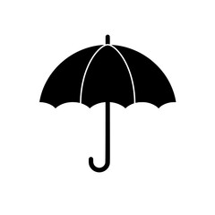 Black Umbrella Symbol