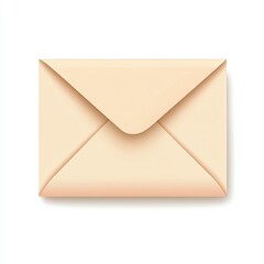Beige envelope illustration