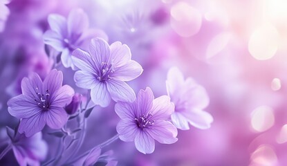 Delicate Blossoms in Pastel Hues