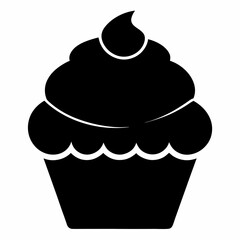 cupcake vector illustration
