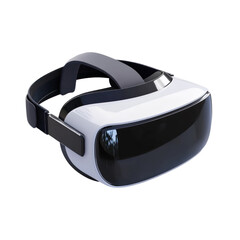 VR Headset Isolated on transparent background