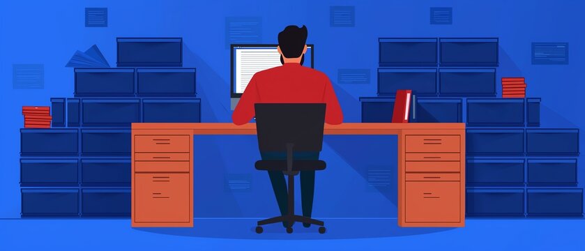 Digital filing system organizing tasks efficiently for business productivity