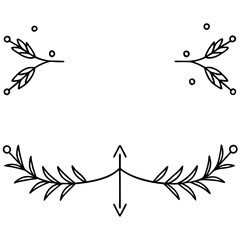 vector illustration of an abstract floral background