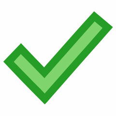 green check mark