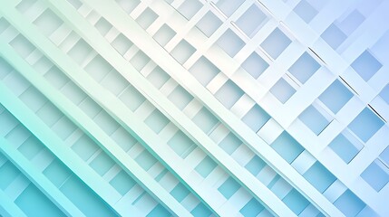 Abstract Geometric Design with Intersecting Lines and Squares