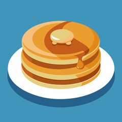 pancakes with butter