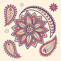 vector illustration of a flower