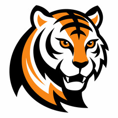 tiger head vector