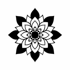 vector illustration of a flower