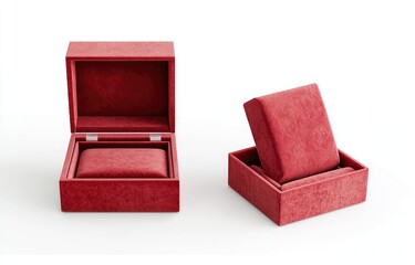 Red Velvet Jewelry Boxes