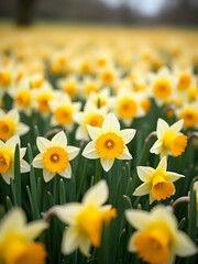 Obraz premium Daffodil close-up