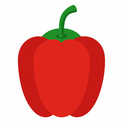 red pepper vector illustration