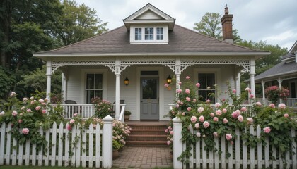 Luxurious Urban Villa with Large Windows, Stone Cladding, Ambient Outdoor Lighting, and Sophisticated Curb Appea