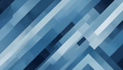 Abstract geometric background with overlapping diagonal rectangles in varying shades of blue, creating a sense of depth and dimension