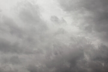 Dark Storm Clouds Gathering in the Sky