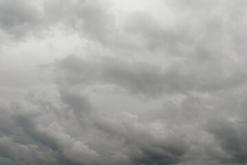 Overcast Sky with Dramatic Cloud Formations