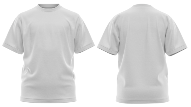  T-Shirt  Boys Casual Cotton Round Neck - High Quality 3D Rendered Mockup