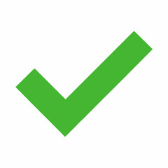 green check mark