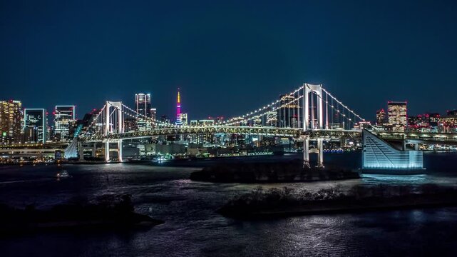 Timelpase 2 Tokyo Rainbow Bridge Odaiba