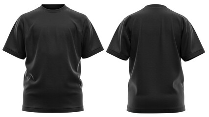 T-Shirt  Round Neck for Kids - High Quality 3D Rendered Mockup