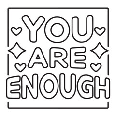 Coloring book, Coloring Page, bold & easy coloring page, background, inspirational quotes, inspirational words, inspirational word of god, inspirational work, Vector illustration, line art, silhouette