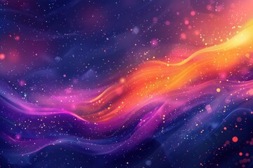 Abstract swirling nebula cosmic background