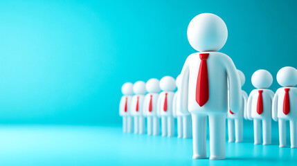 Leadership and teamwork concept  business success professional growth