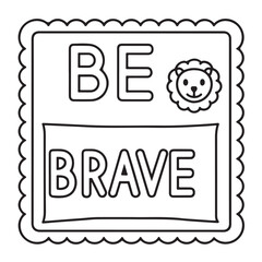 Coloring book, Coloring Page, bold & easy coloring page, background, inspirational quotes, inspirational words, inspirational word of god, inspirational work, Vector illustration, line art, silhouette