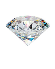 diamond isolated on white