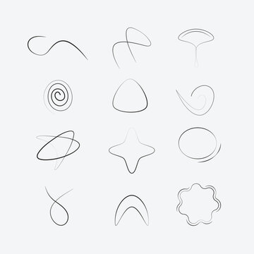 Pen/ pencil Shape Vector Art, Icons, and doodle Brush Vector for graphics