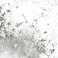 Photographic filter texture effect vintage ruined with acid, rust on transparent background 