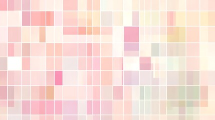 Fototapeta premium Abstract Pastel Square Grid Pattern Design
