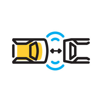 Vector multi color icon for Abs