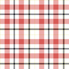 Classic white Tartan patterns fabric texture. Elegant Traditional light tan Seamless Tartan