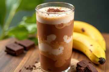 Cocoa Banana Tropical Smoothie