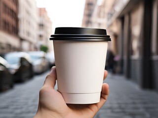 ペーパーカップ　 モックアップ　サンプルイメージ	