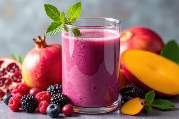 Healthy Fruit Smoothie