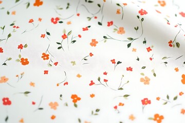 A Delicate Floral Pattern Featuring Pretty Small Flowers