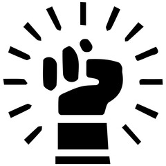 Conceptual Hand design Icon for Business and Work Illustration