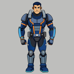robot vector illustration