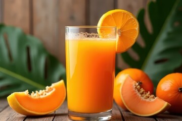 Tropical Fruit Drink Display