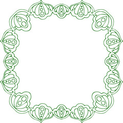 Beautiful Mandala Art and Vector Mandala Design Image.