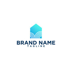 blue color  home logo for download
