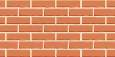 seamless of and beige bricks wall